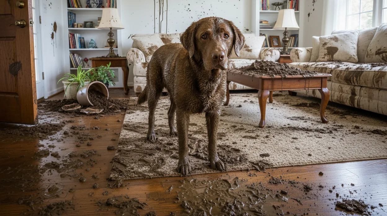 Pet stain service details